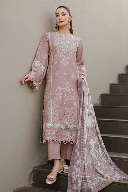 Embroidered Shirt Shalwar Dupatta - 4058