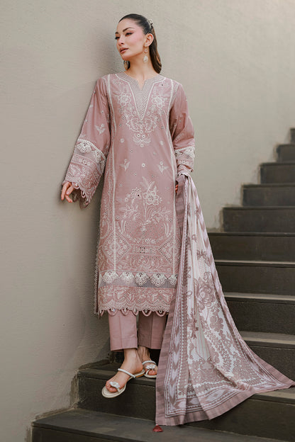 Embroidered Shirt Shalwar Dupatta - 4058