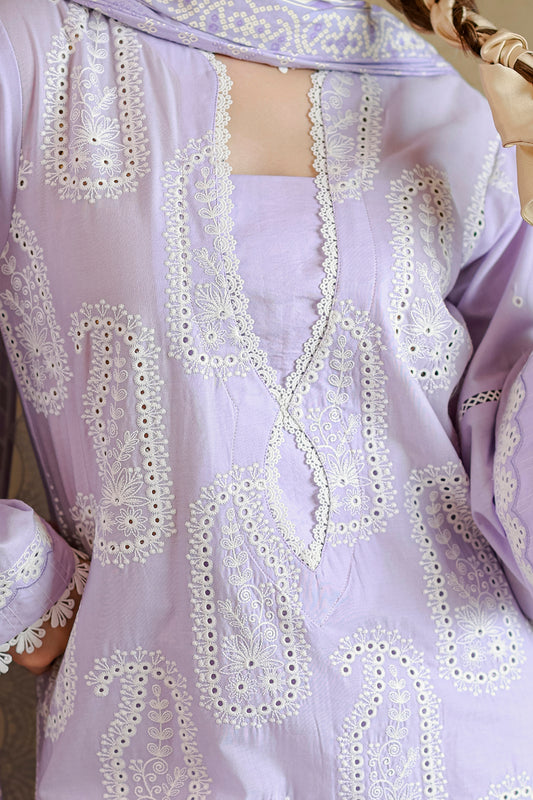 Embroidered Shirt Shalwar Dupatta - 4059