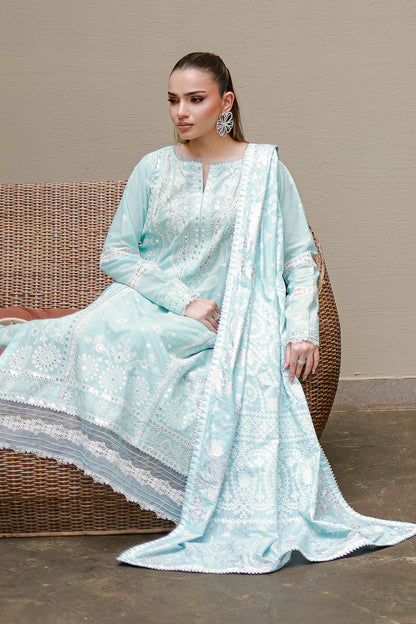 Embroidered Shirt Shalwar Dupatta - 4060