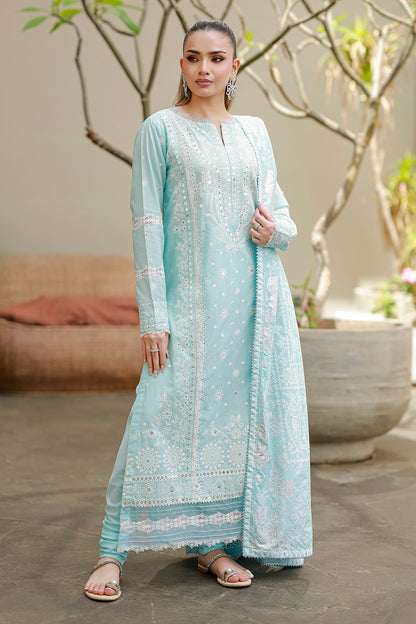 Embroidered Shirt Shalwar Dupatta - 4060
