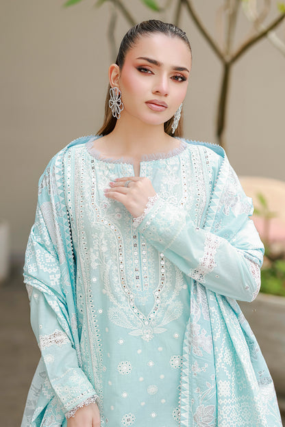 Embroidered Shirt Shalwar Dupatta - 4060