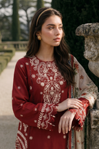 Embroidered Shirt Shalwar Dupatta - 4062