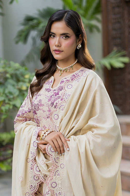 Embroidered Shirt Shalwar Dupatta - 4064