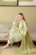 Embroidered Shirt Shalwar Dupatta - 4065