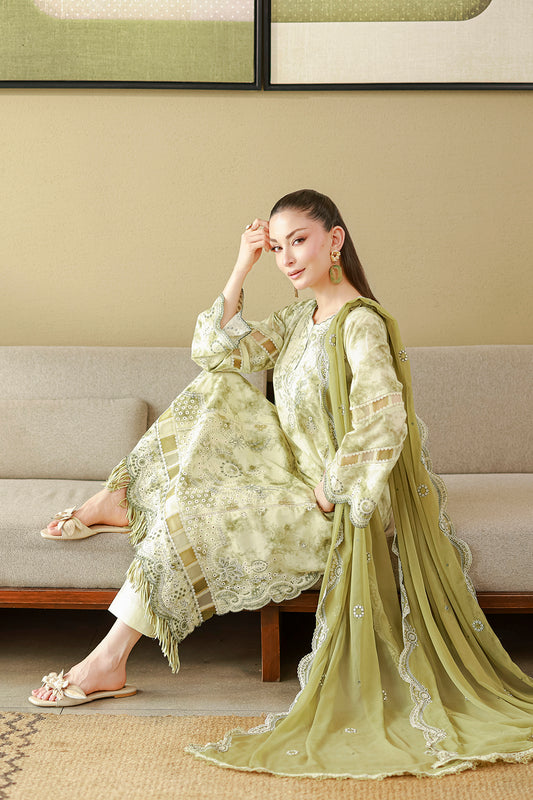 Embroidered Shirt Shalwar Dupatta - 4065
