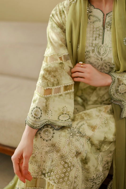 Embroidered Shirt Shalwar Dupatta - 4065