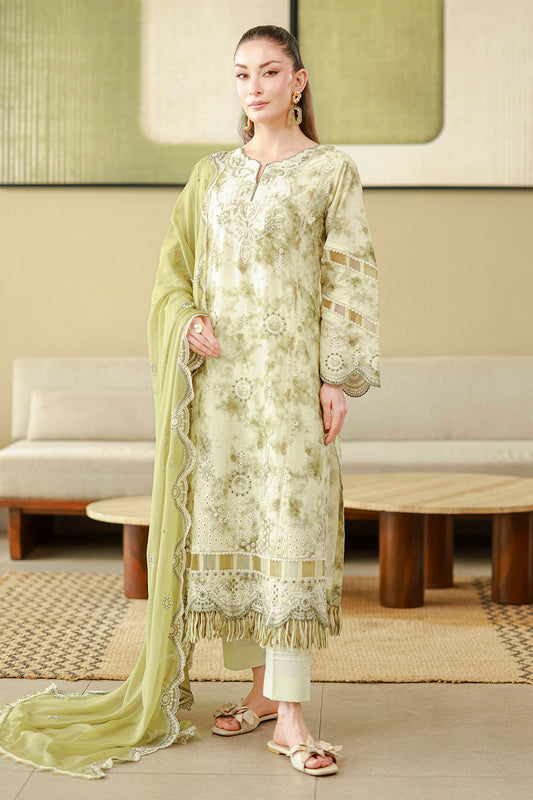 Embroidered Shirt Shalwar Dupatta - 4065