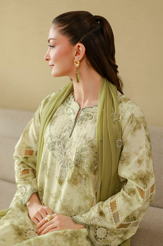 Embroidered Shirt Shalwar Dupatta - 4065