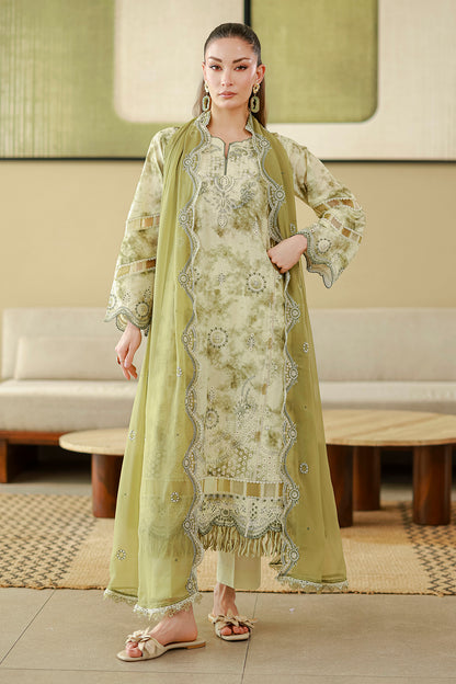 Embroidered Shirt Shalwar Dupatta - 4065