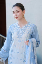 Embroidered Shirt Shalwar Dupatta - 4066