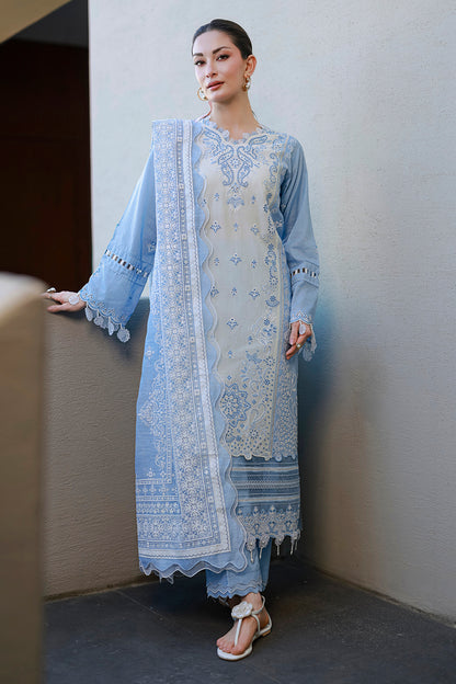 Embroidered Shirt Shalwar Dupatta - 4066