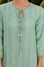 Embroidered Shirt Shalwar Dupatta - 4067