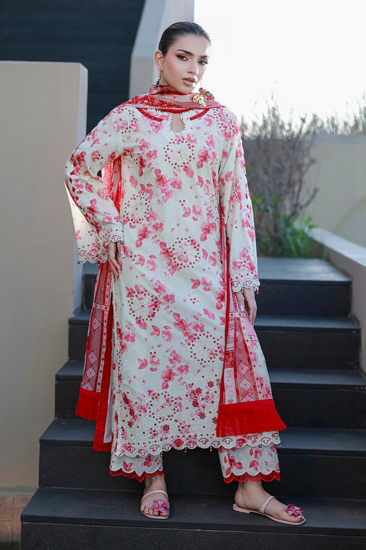 Embroidered Shirt Shalwar Dupatta - 4068