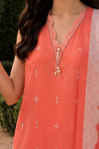 Embroidered Shirt Shalwar Dupatta - 4069