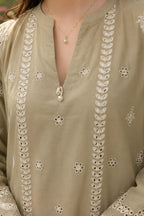Embroidered Shirt Shalwar Dupatta - 4071