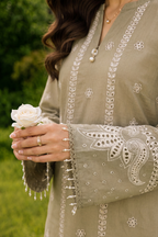 Embroidered Shirt Shalwar Dupatta - 4071
