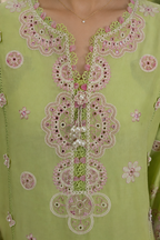 Embroidered Shirt Shalwar Dupatta - 4073