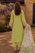 Embroidered Shirt Shalwar Dupatta - 4073