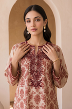 Embroidered Shirt Dupatta - 0013