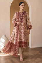 Embroidered Shirt Dupatta - 0013