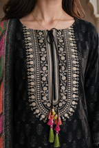 Embroidered Shirt Dupatta - 0014