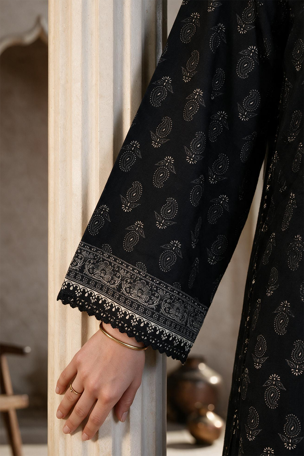 Embroidered Shirt Dupatta - 0014
