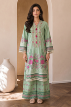 Embroidered Shirt Shalwar - 0016