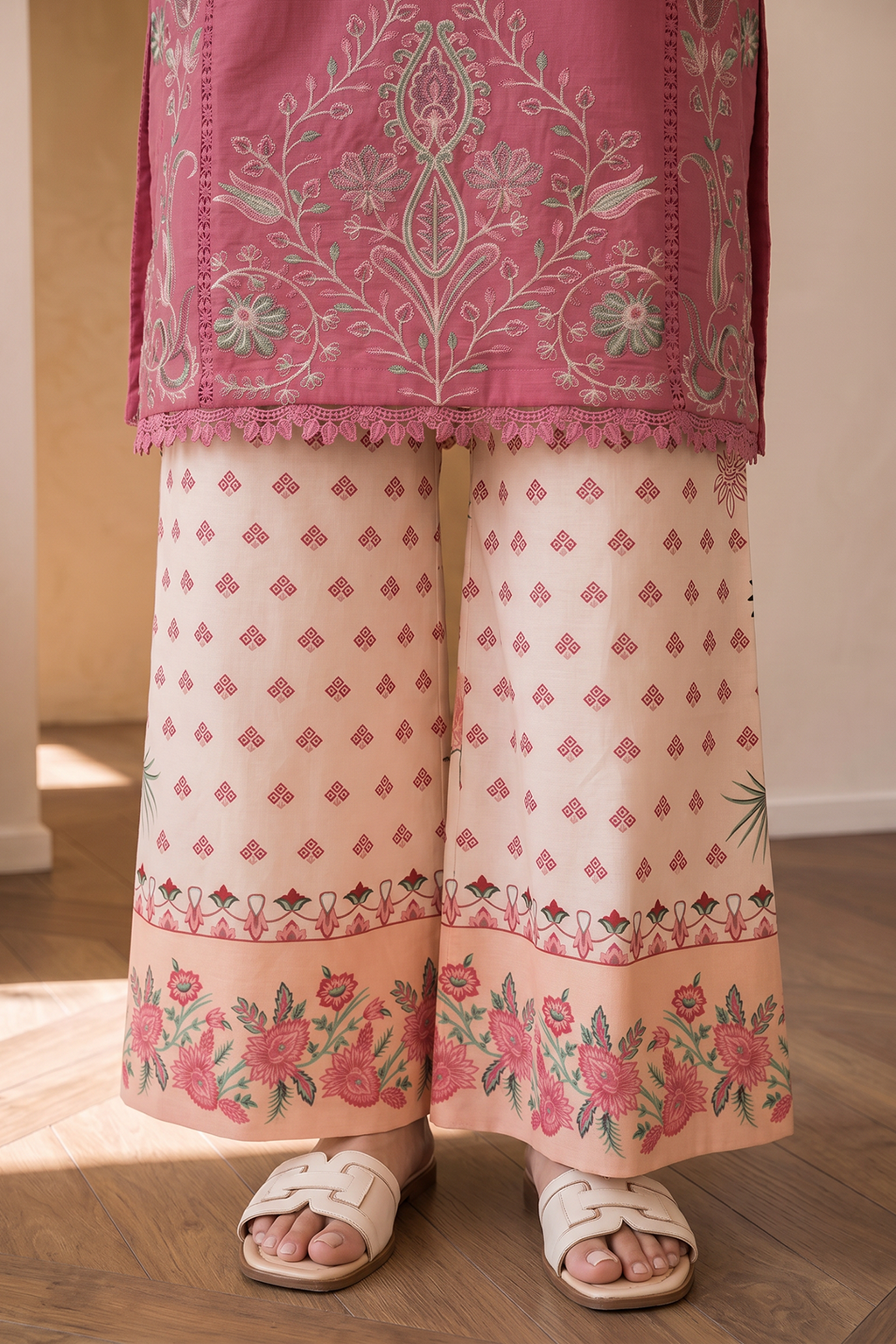 Embroidered Shirt Shalwar - 0017