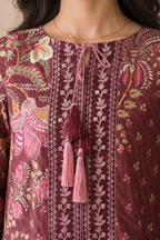 Embroidered Shirt Shalwar - 0018