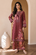 Embroidered Shirt Shalwar - 0018