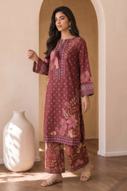 Embroidered Shirt Shalwar - 0018