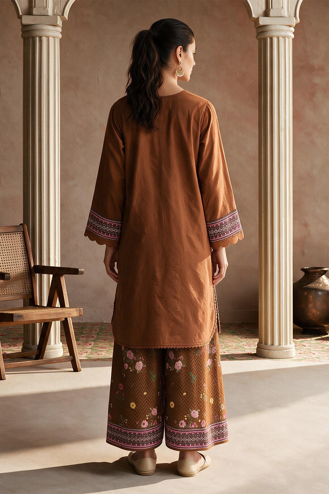 Embroidered Shirt Shalwar - 0020