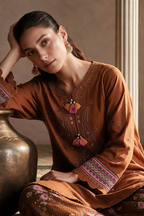 Embroidered Shirt Shalwar - 0020