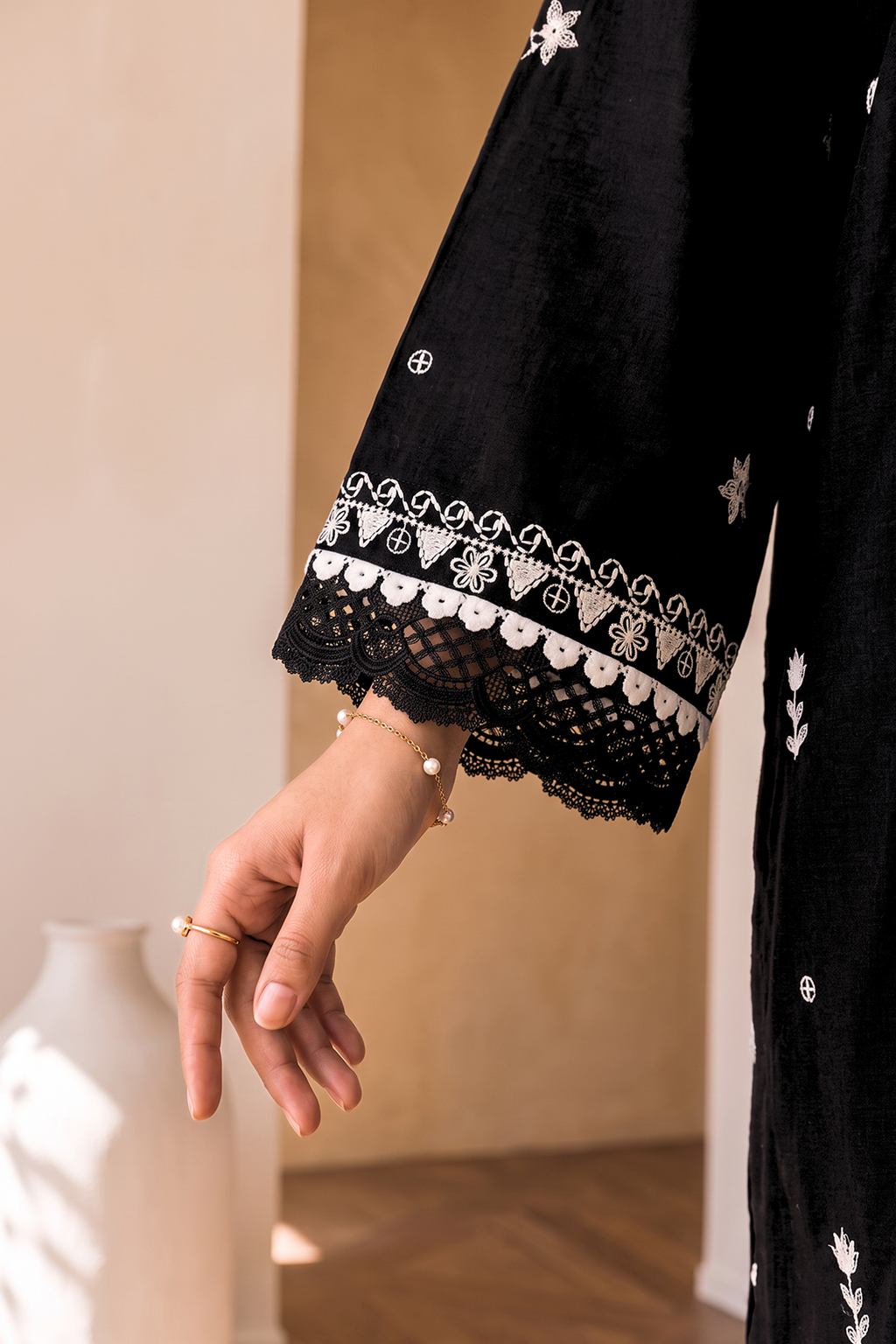 Embroidered Shirt Shalwar - 0475