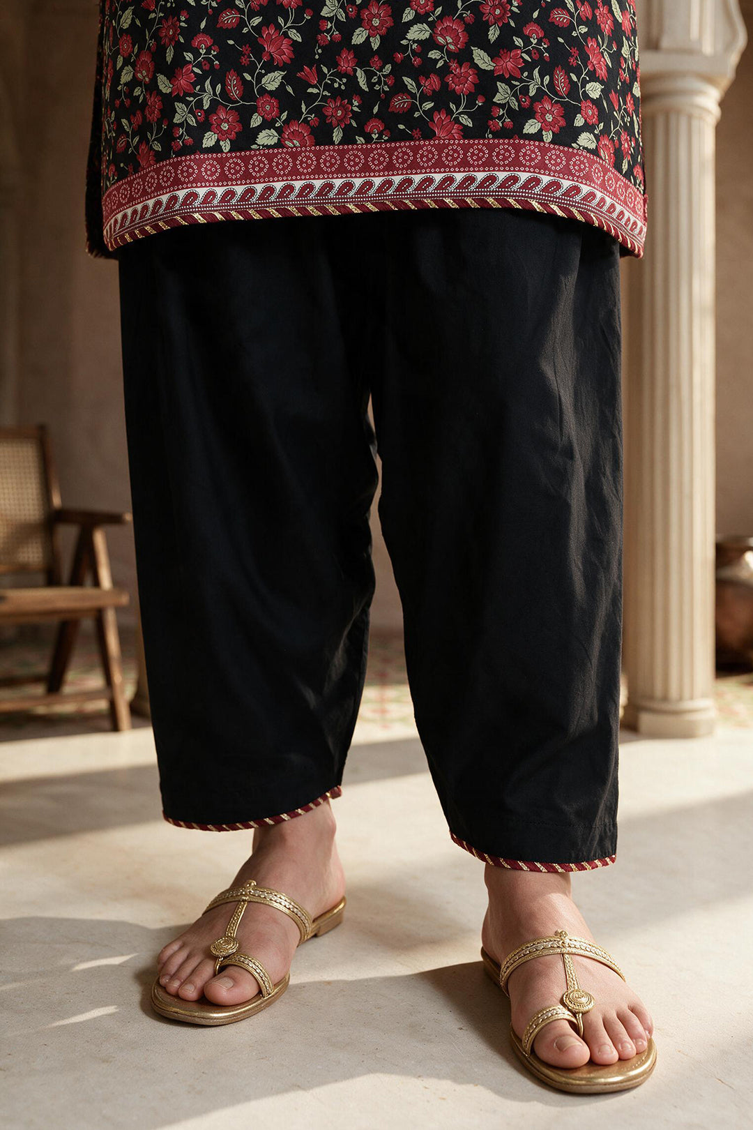 Embroidered Shirt Shalwar Dupatta - 0054