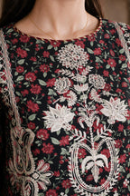 Embroidered Shirt Shalwar Dupatta - 0054