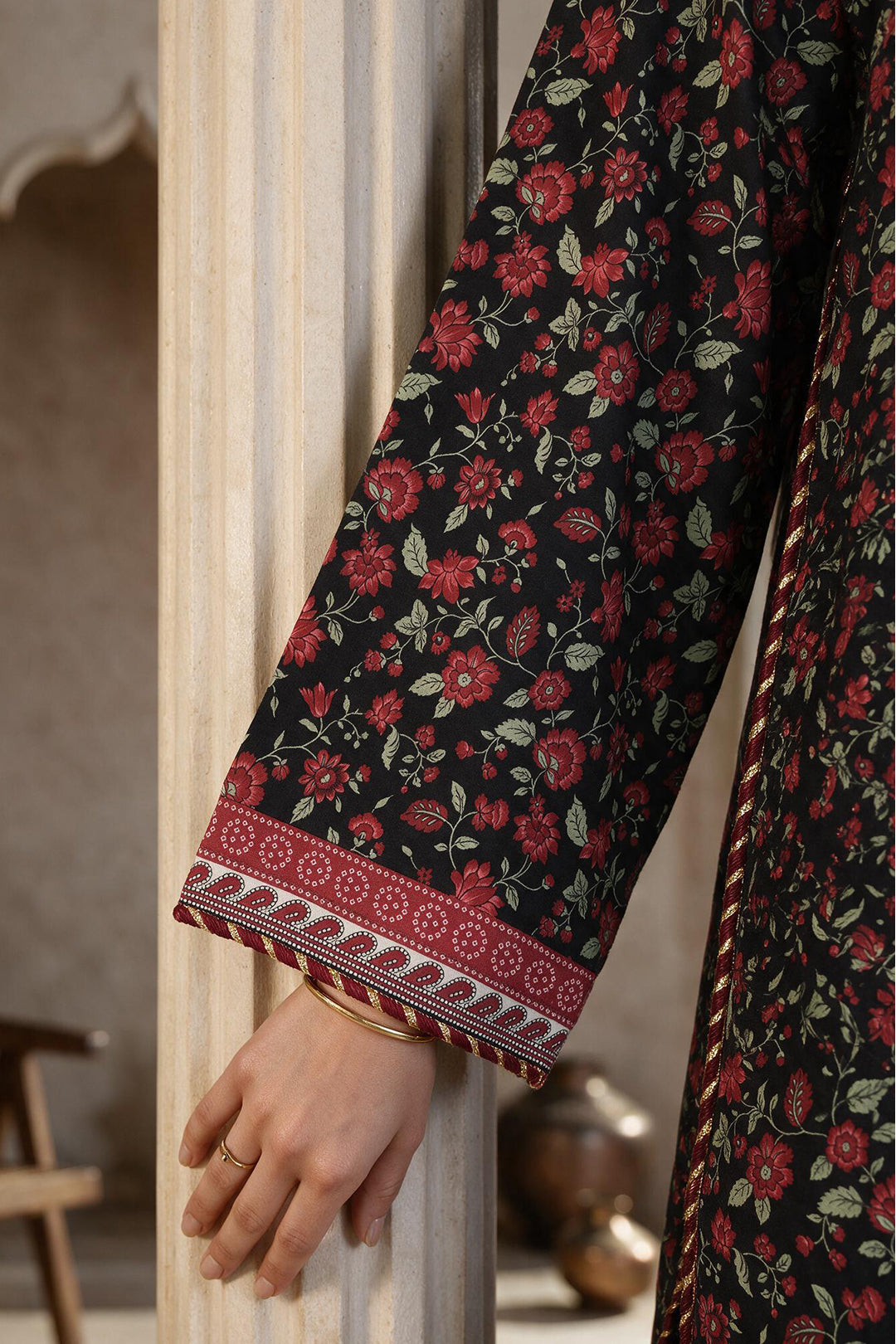 Embroidered Shirt Shalwar Dupatta - 0054