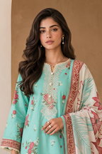 Embroidered Shirt Shalwar Dupatta - 0057