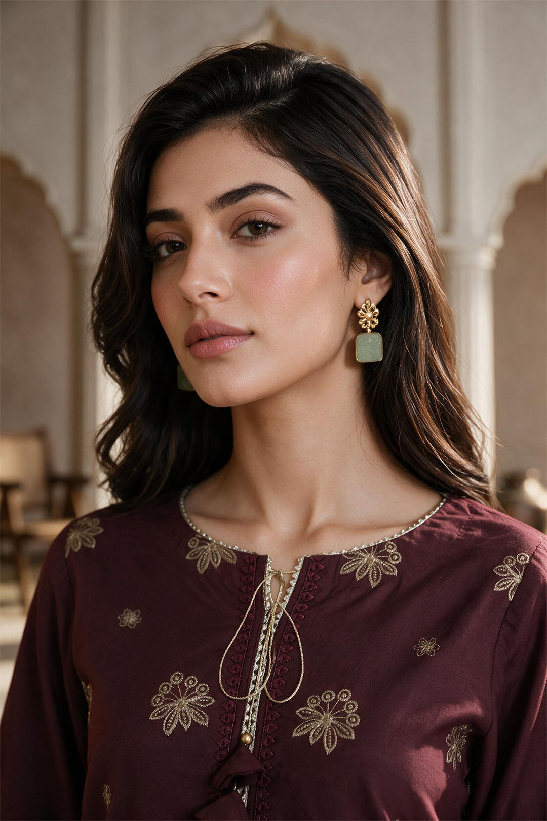 Embroidered Shirt Shalwar Dupatta - 0060