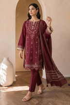 Embroidered Shirt Shalwar Dupatta - 0061