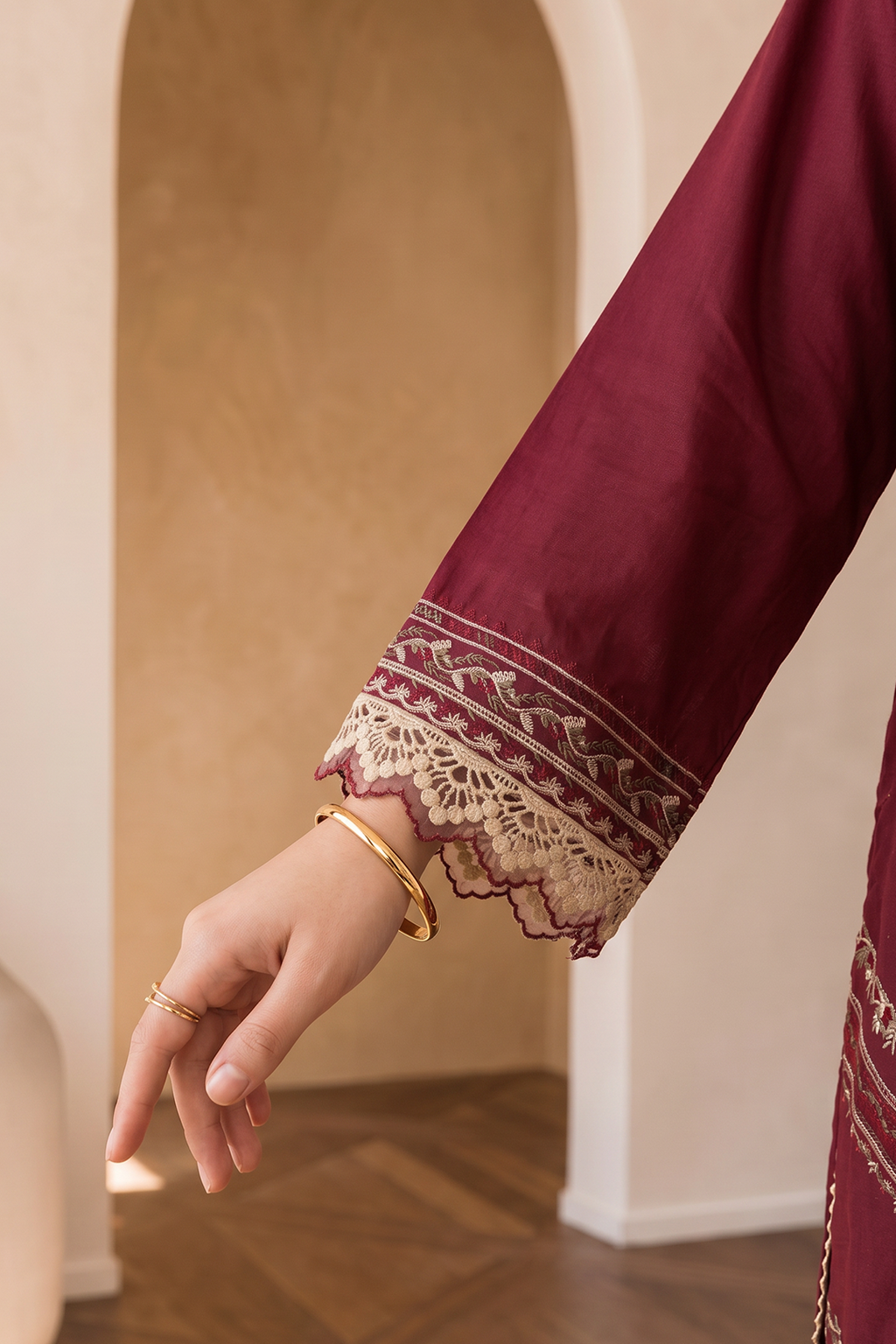 Embroidered Shirt Shalwar Dupatta - 0061