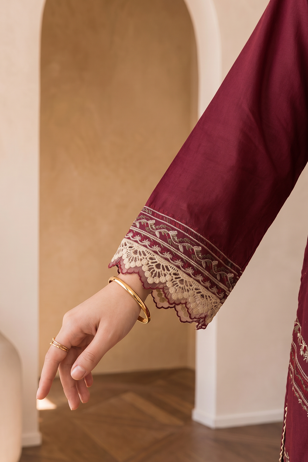 Embroidered Shirt Shalwar Dupatta - 0061