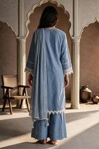 Embroidered Shirt Shalwar Dupatta - 0062