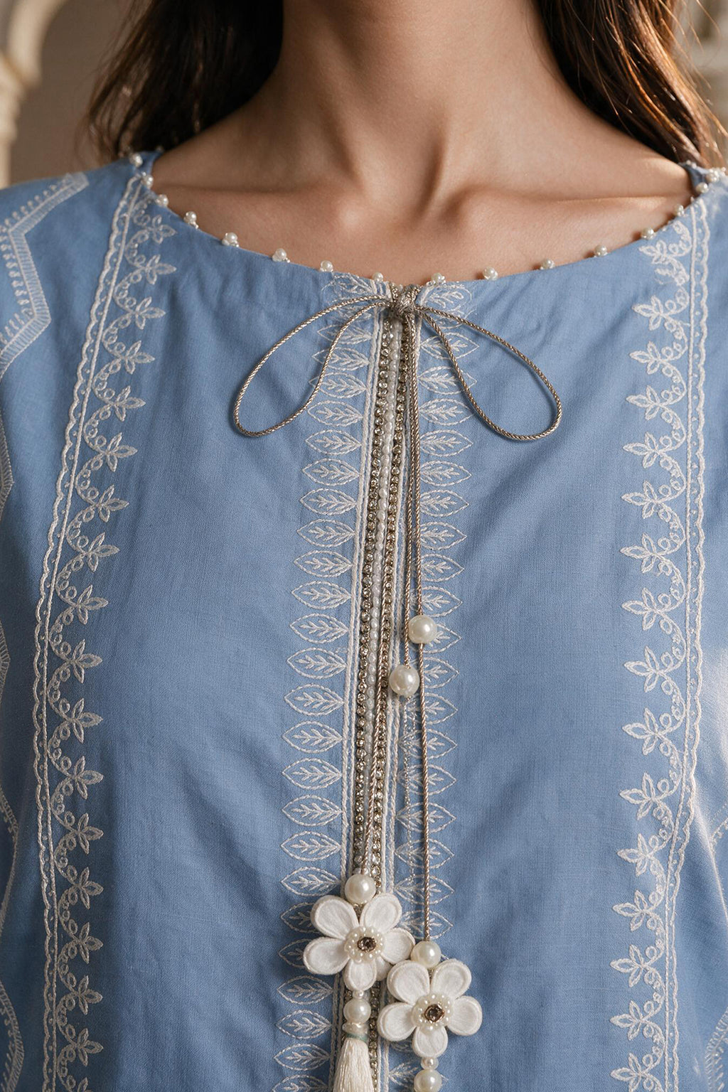 Embroidered Shirt Shalwar Dupatta - 0062