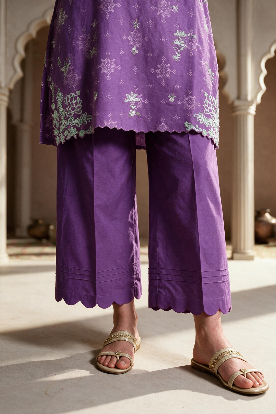 Embroidered Shirt Shalwar Dupatta - 0063