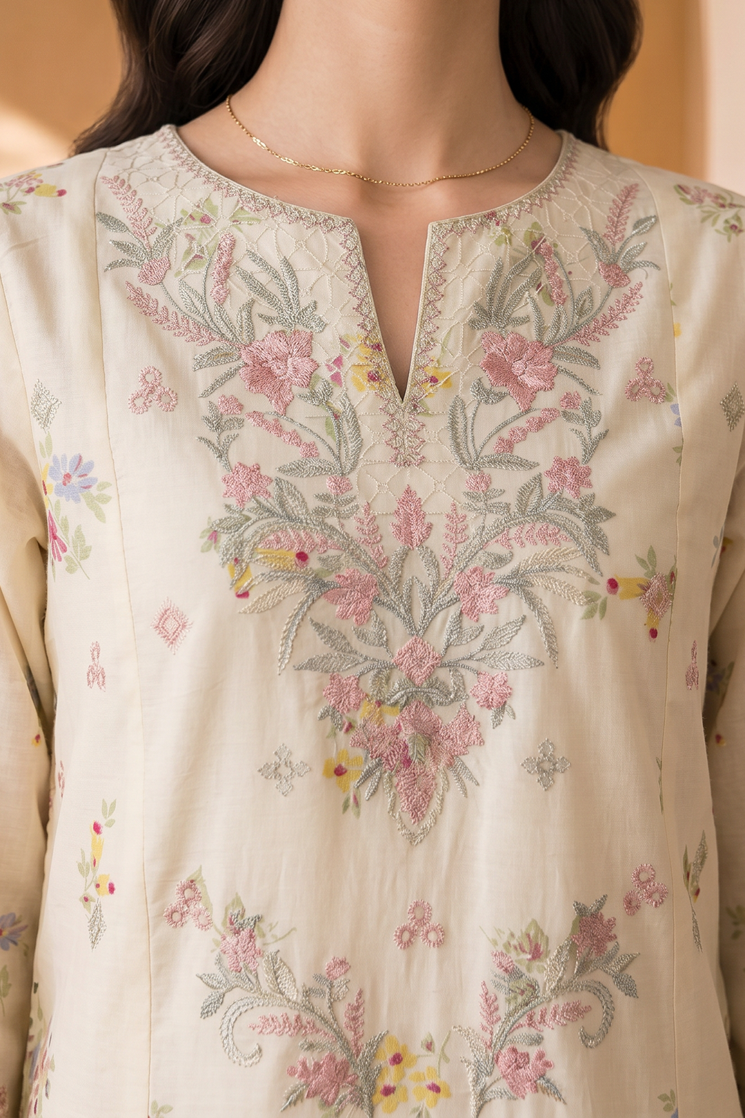 Embroidered Shirt Shalwar Dupatta - 0069