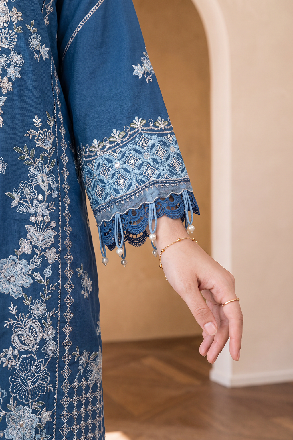 Embroidered Shirt Shalwar Dupatta - 0072