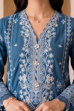 Embroidered Shirt Shalwar Dupatta - 0072