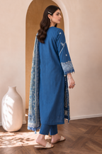 Embroidered Shirt Shalwar Dupatta - 0072